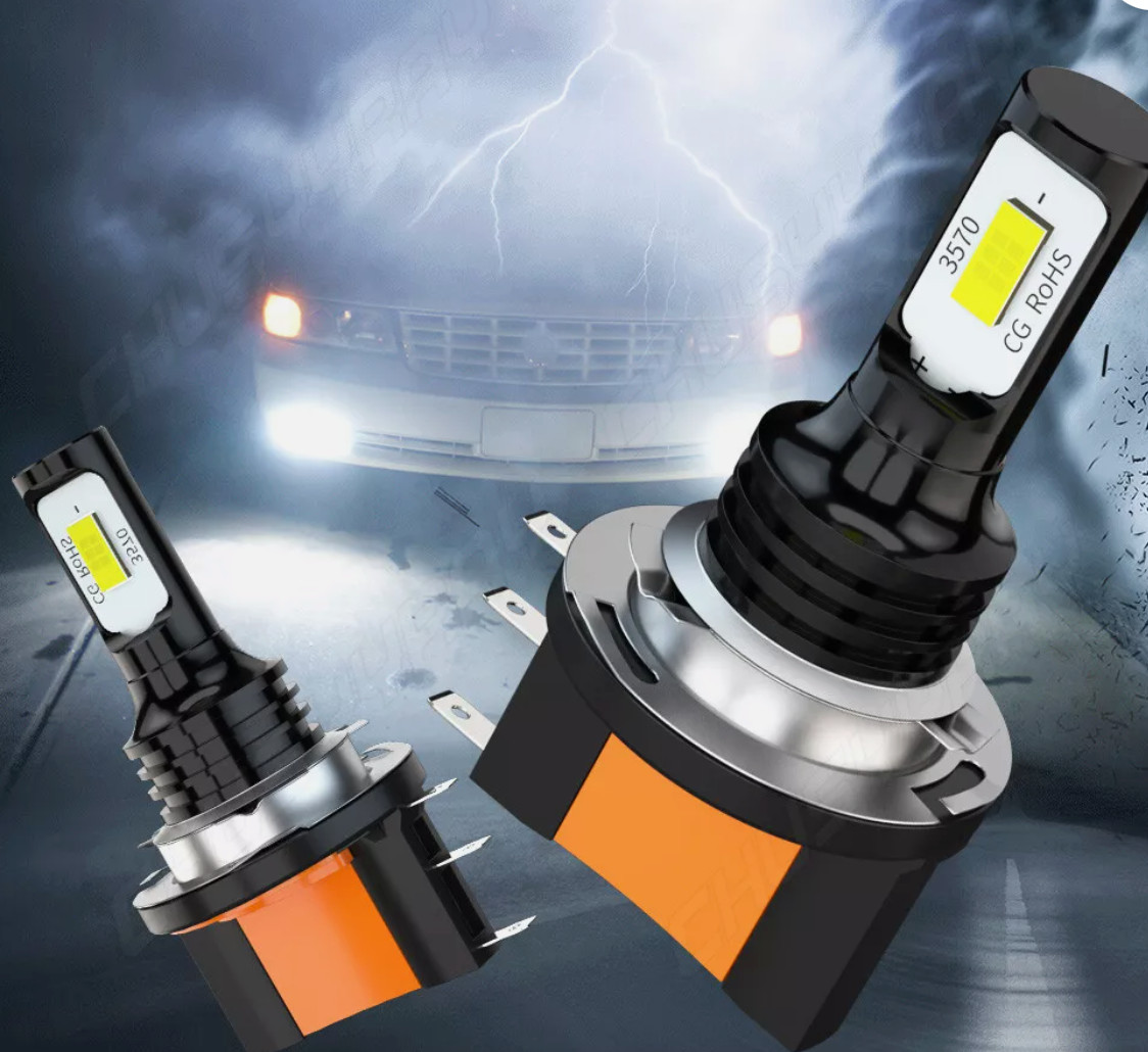 H15 LED Headlight High Beam DRL Bulbs For Mercedes-Benz 2500 2019-2020