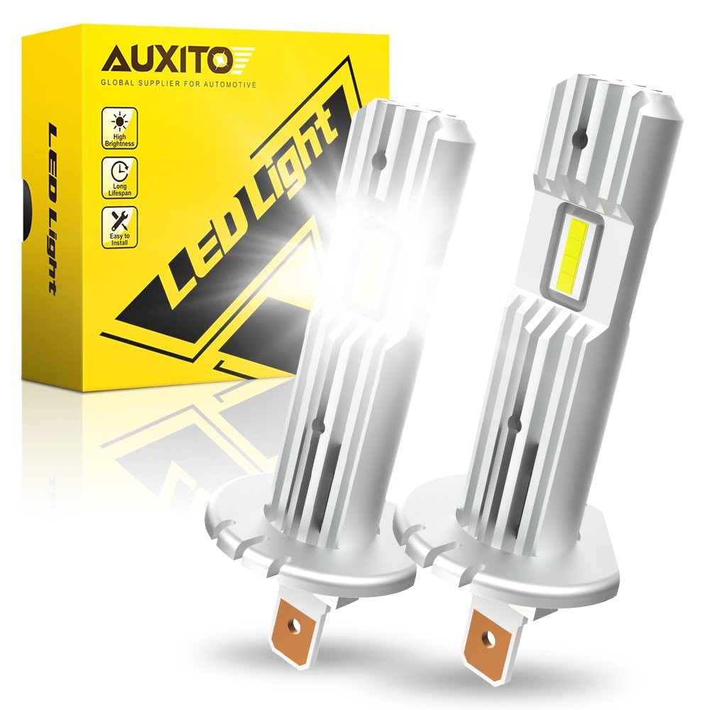 AUXITO LED H1 Headlight Bulb Conversion High Kit Low 6500K Beam Super White