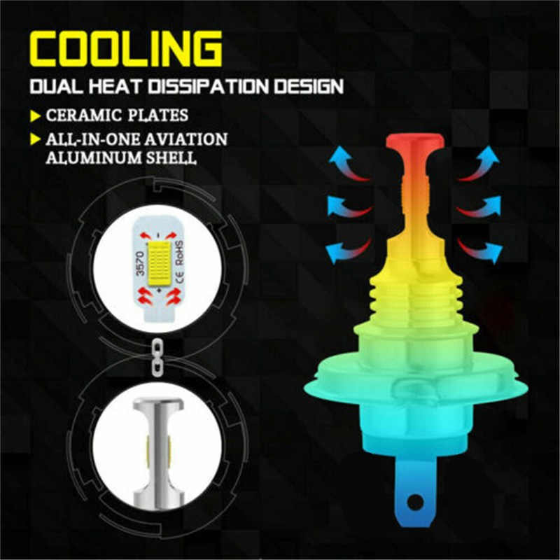 H7 Canbus LED Headlight Bulb High Low Beam Fog Light 100W 10000LM Bright 2pcs