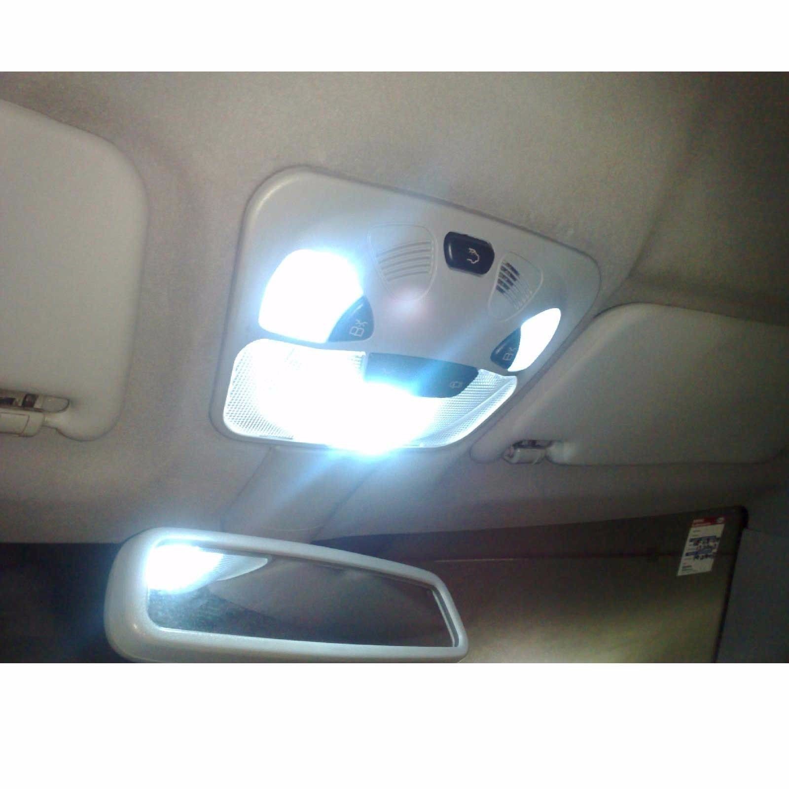 2 Pcs White 10-5730-Smd Car Led Signal Front Side Marker Light 2825 T10 194 168