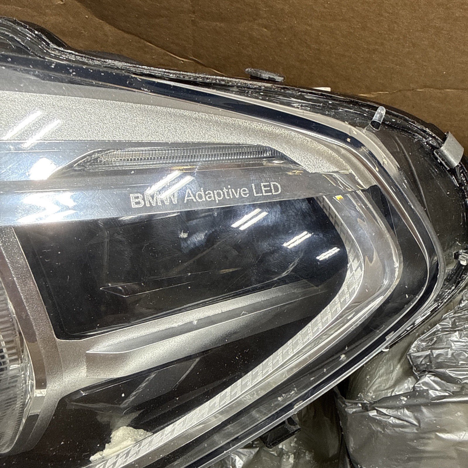 BM2502193R OEM Reconditioned Driver Side LED Headlight Lens Housing
