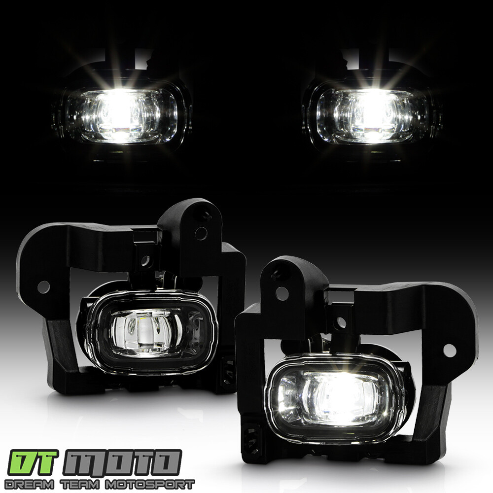 For 2021-2023 Nissan Rogue LED Bumper Fog Lights Driving Lamps w/Switch Pair Set