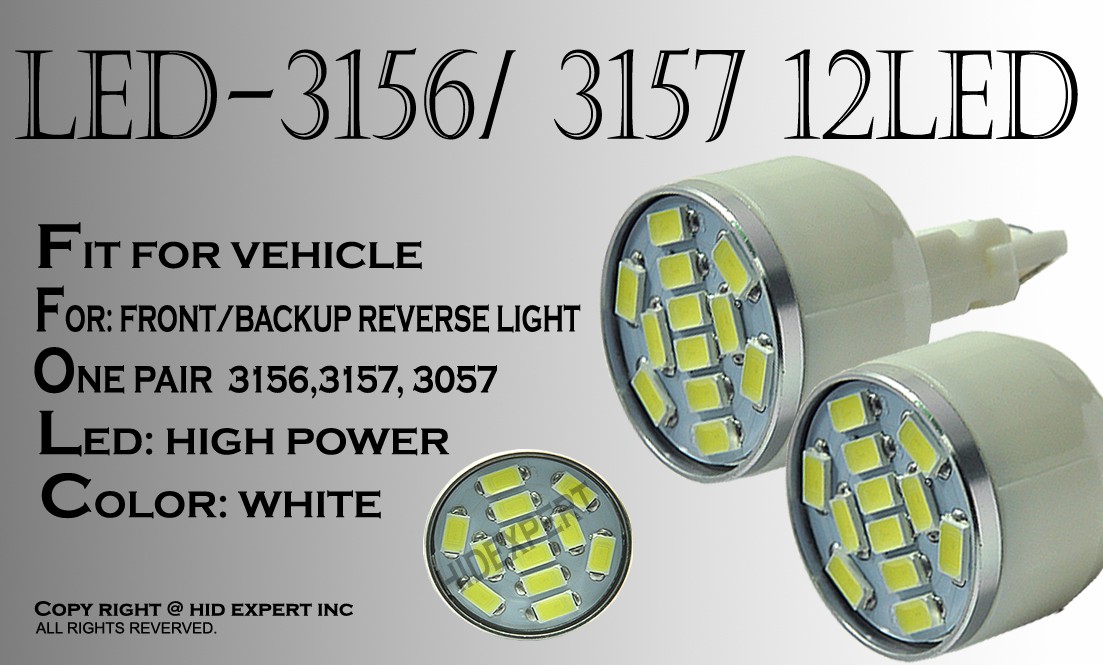 12 SMD LED Super White Fit Side Marker Replace OEM Halogen Light Bulbs Lamp Q571