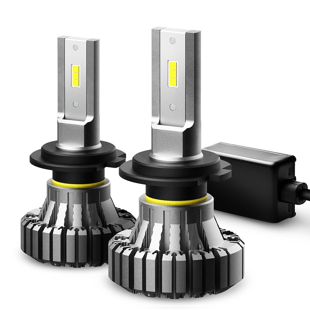 2set AUXITO H7 LED Headlight Bulb High Low Beam 6500K Super White 20000LM B3 USA