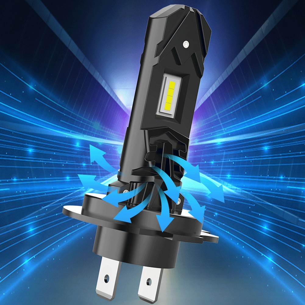 None LED Bulbs Headlight Car for 2 Pcs/Set Car Accessories LED Headlight Bulbs