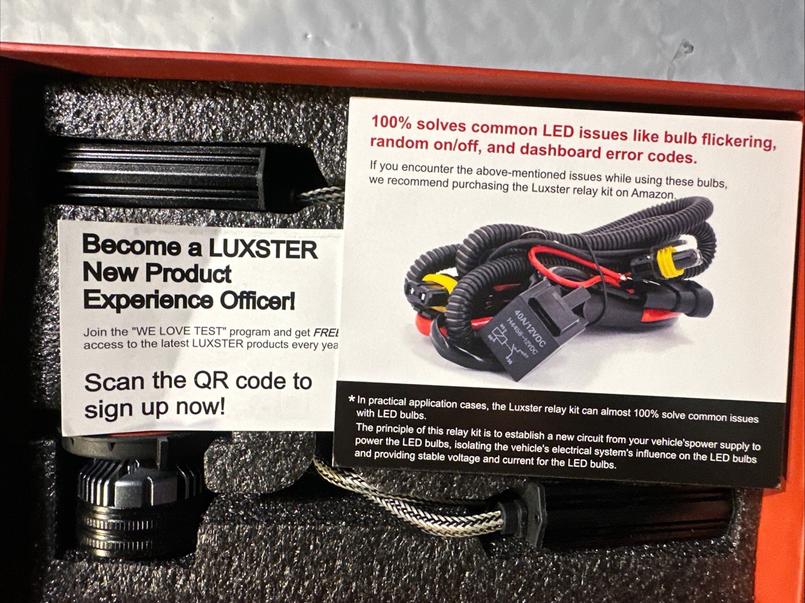 Luxster: Punisher-H13/9008 LED Bulbs- 40,000LM H13/ 2024Punisher IP68 Waterproof