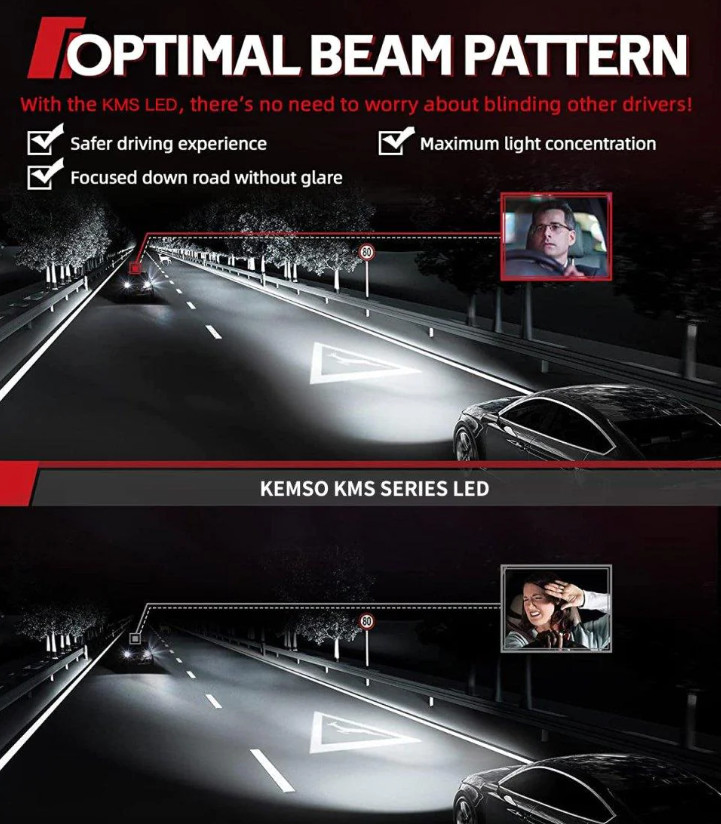 LED 880 H27 881 885 893 899 6000K Fog Light DRL Bulb White