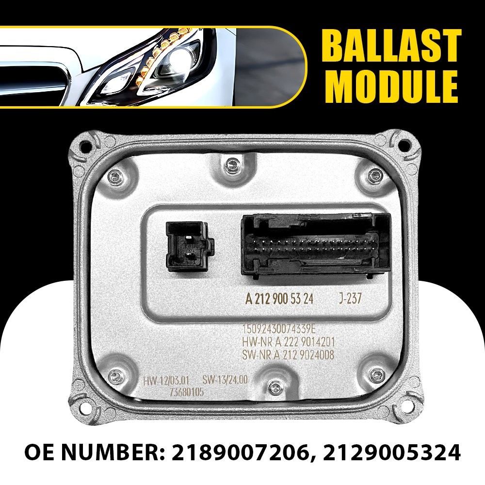 Full LED Headlight Module Control for 2014-2016 Mercedes E300 E350 Aluminum E400