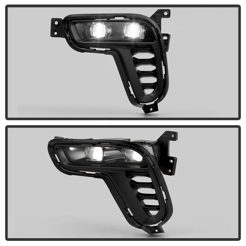 For 2021-2025 Dodoge Durango LED Bumper Fog Lights Driving Lamps w/ Switch Pair