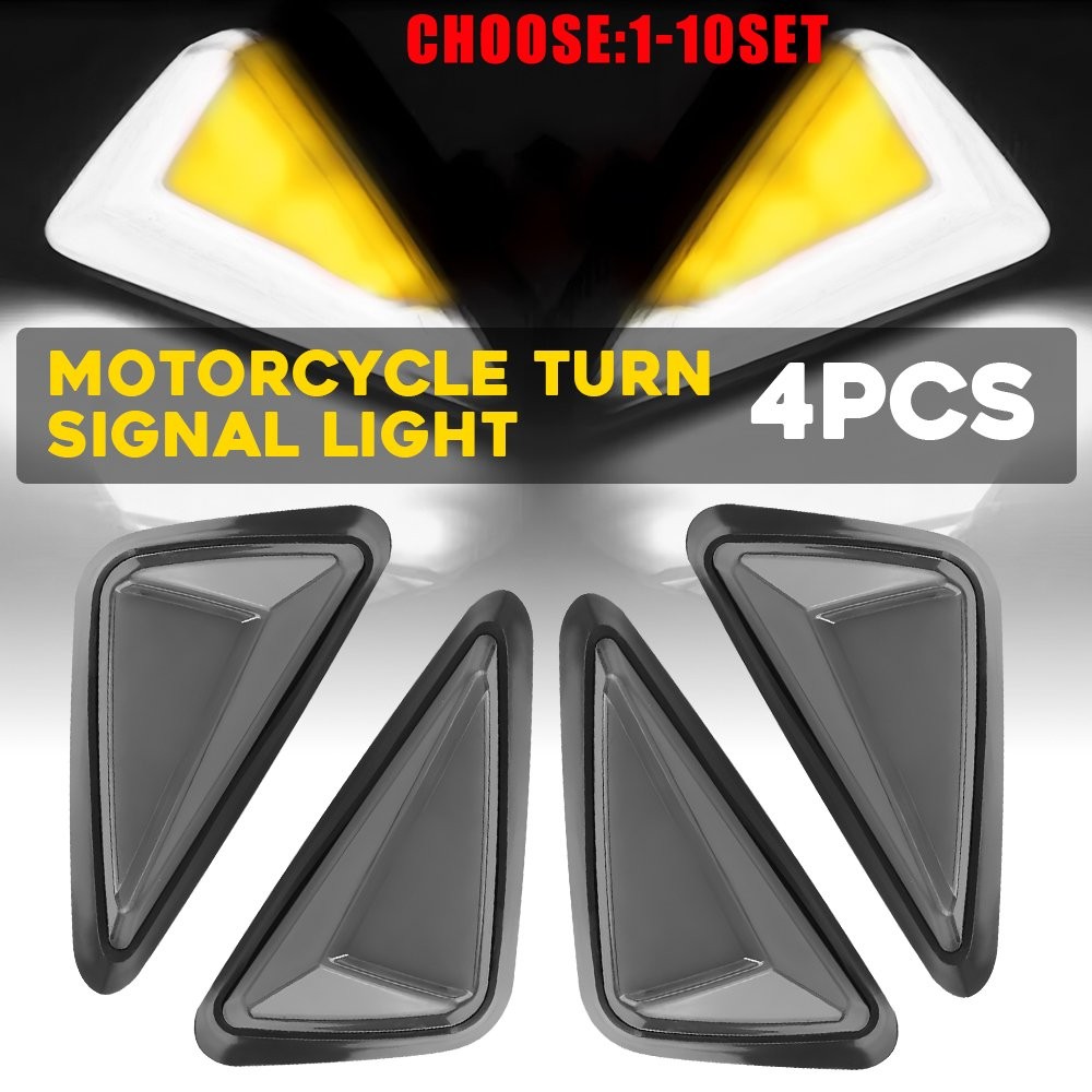 Turn Signal Light Smoke Flush Mount LED Indicator Blinker fit Yamaha YZF 4-20X