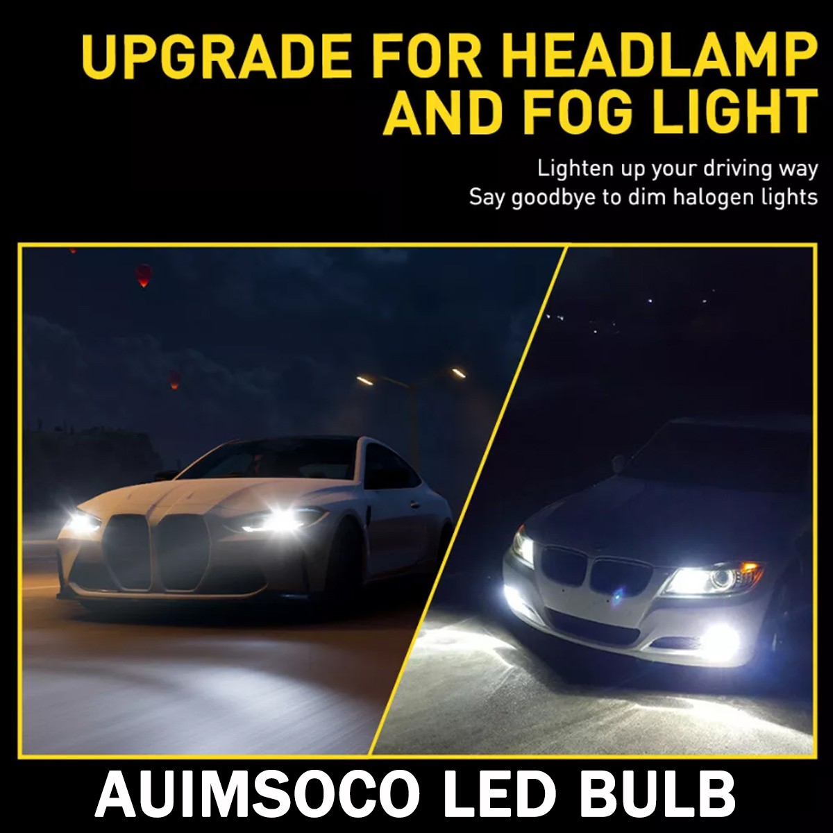 D2S D2R LED Headlight Bulbs Kit Replace HID Xenon White Conversion Kit 720000lm