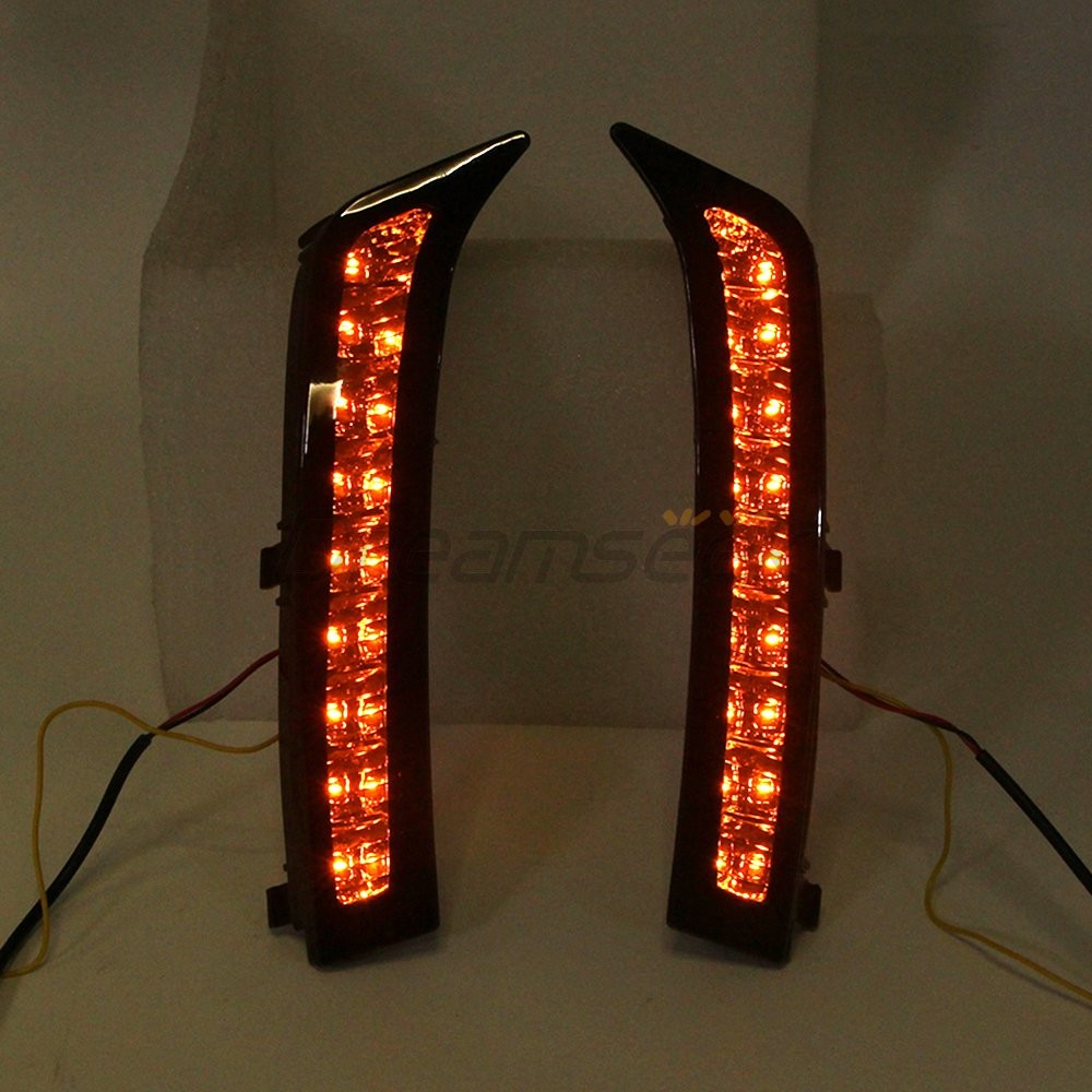 LED DRL for Subaru Forester 2013-2018 Daytime Running Light Fog Lamp with Turn