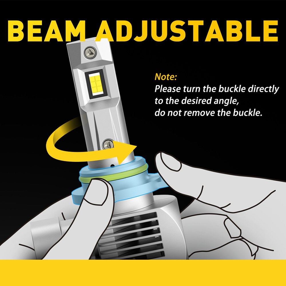 30000LM AUXITO LED Headlight Bulbs High Low Beam 140W Super Bright 6000K White