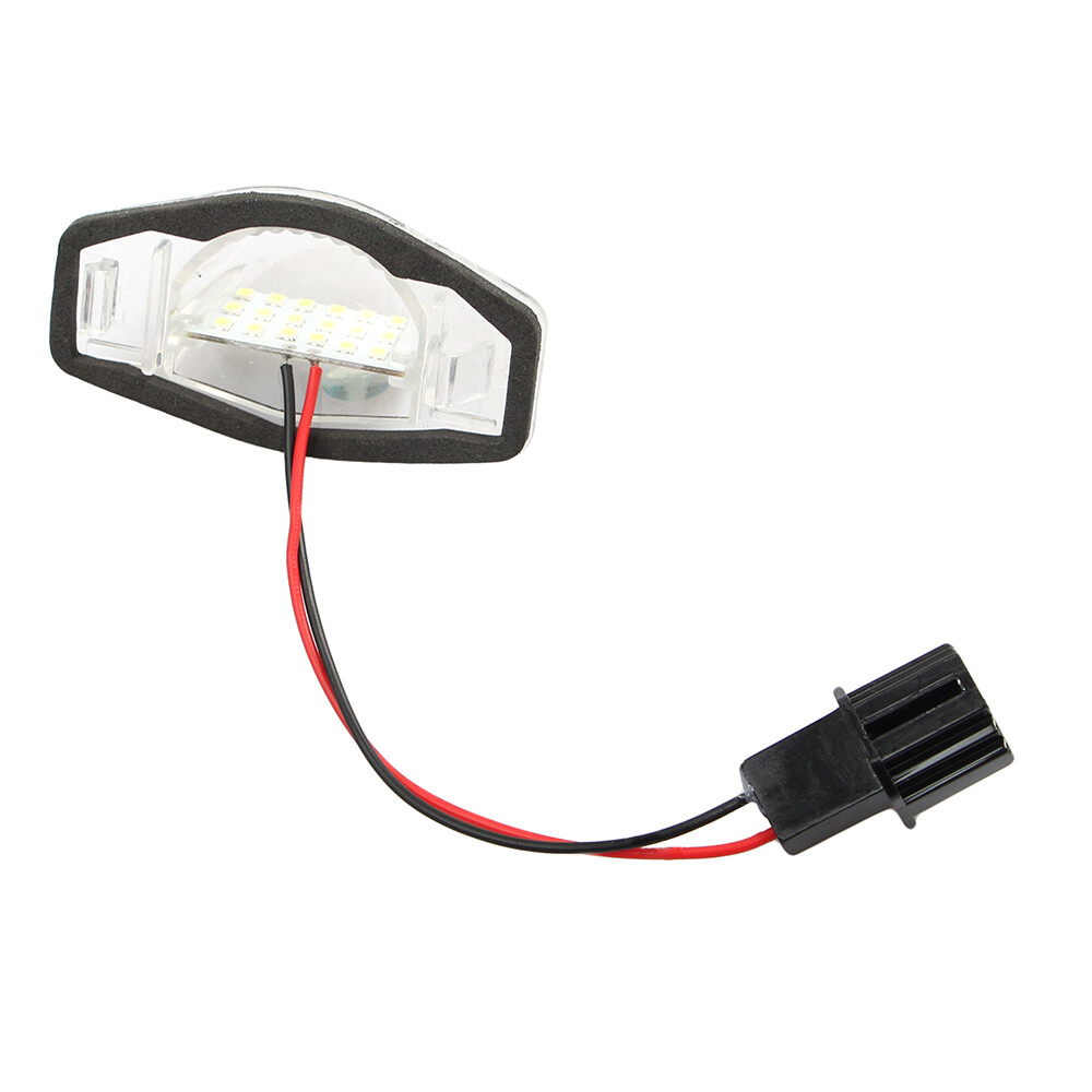 2x LED License Plate Light Tag Lamp 6000K For 2007-2016 Honda CR-V CRV Fit