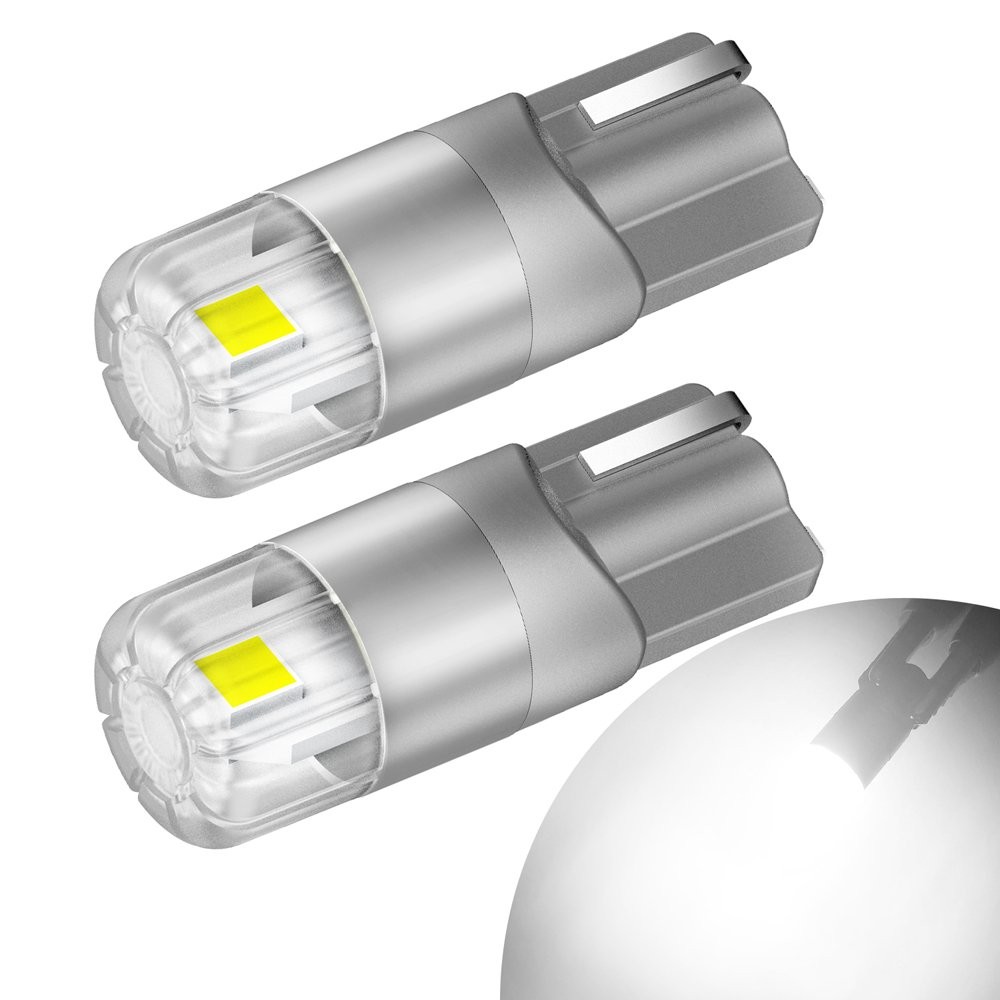 2-20X AUXITO T10 194 W5W LED License Plate Light Bulb Headlight White 3030 2US2T
