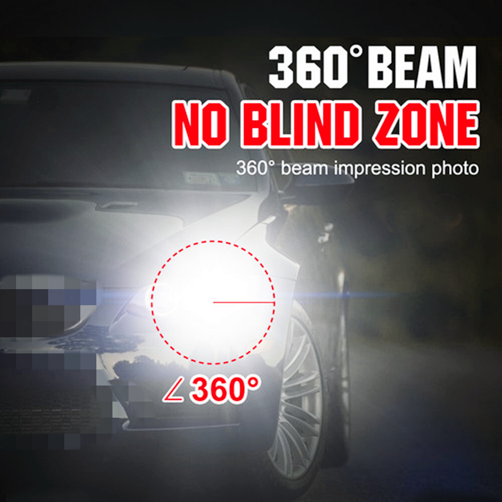 LED Headlight Kit For Hyundai Elantra 2020 2021 High/Low Bulbs 10000K 330000LM