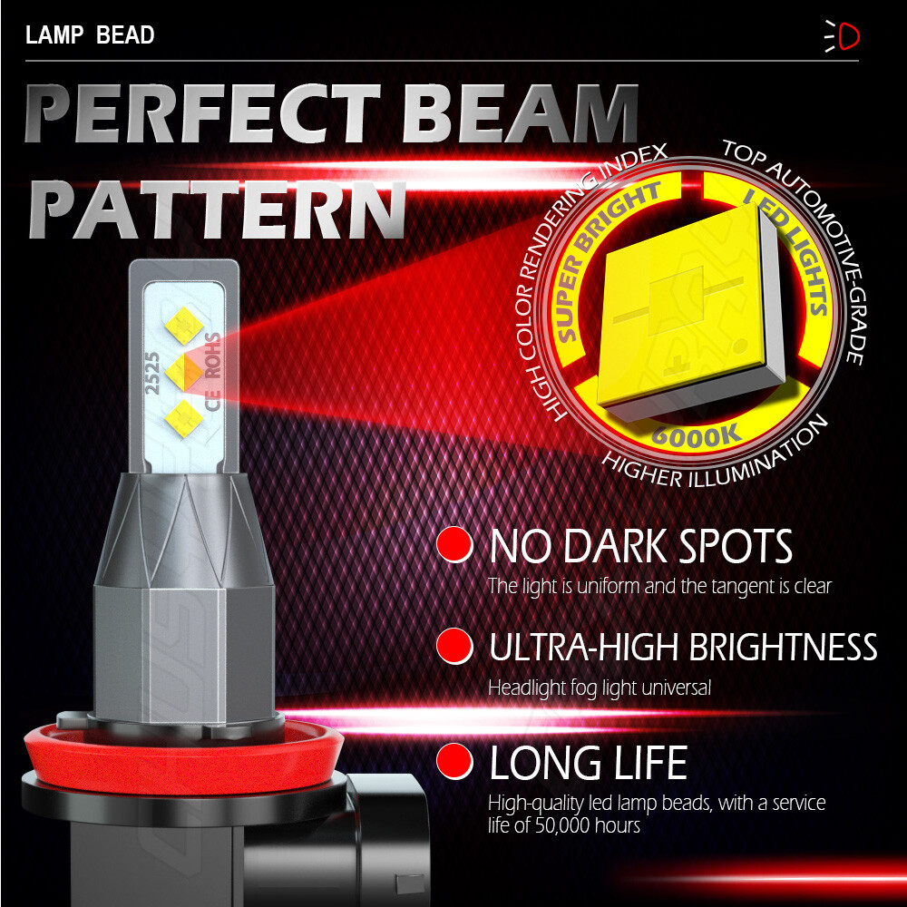 For BMW X1 2010 2011 2012 2013-2015 LED/HID Headlight Hi Lo Beam Fog Light Bulbs