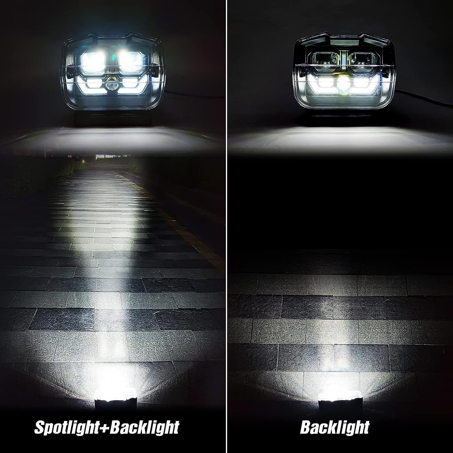 360° LED Searchlight Remote Control Magnetic Spotlight Marine Boat Truck Offroad