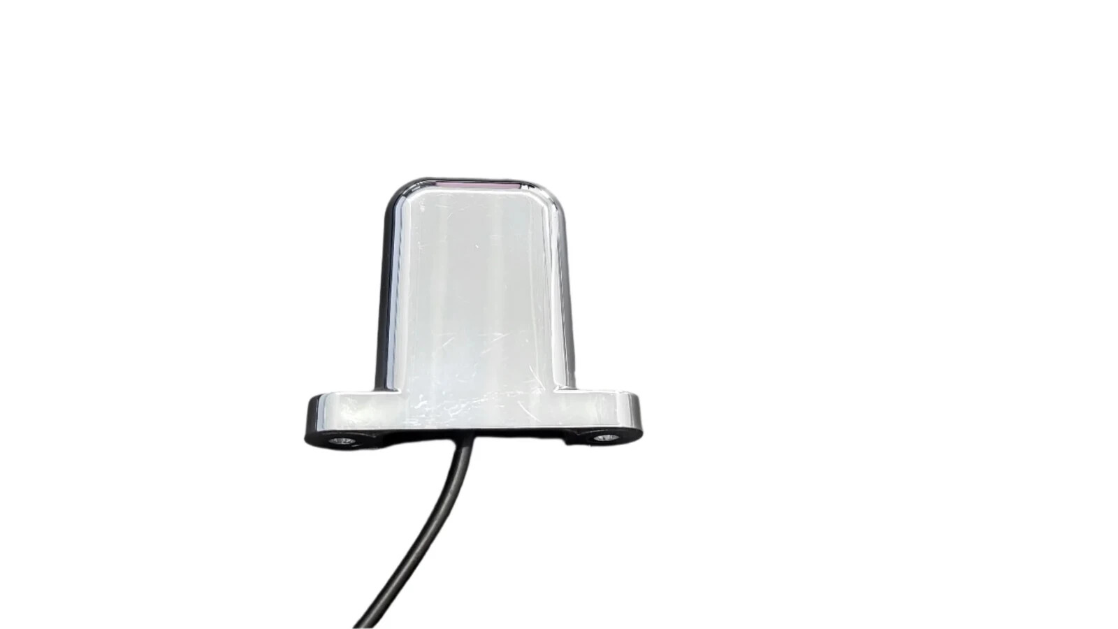 TecNiq LED License Plate Lamp Step Light CHROME Camper Trailer Map USA