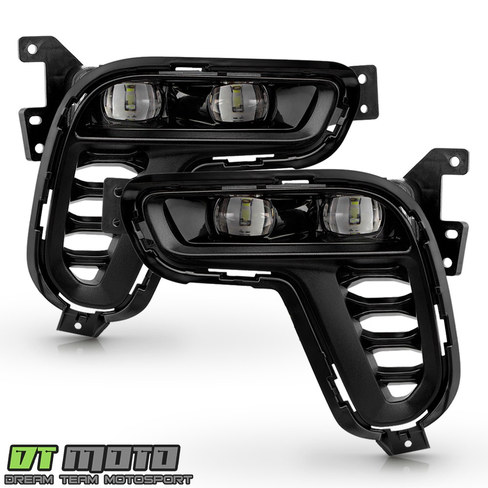 For 2021-2025 Dodoge Durango LED Bumper Fog Lights Driving Lamps w/ Switch Pair