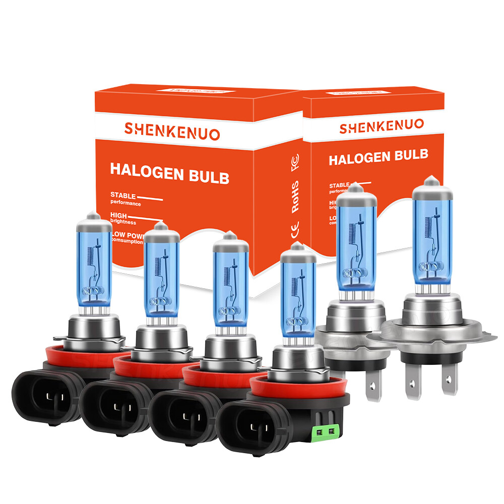 For 2013-2016 Traverse Combo H7 H11 H11 Halogen Headlight Fog Light Bulbs 4200K