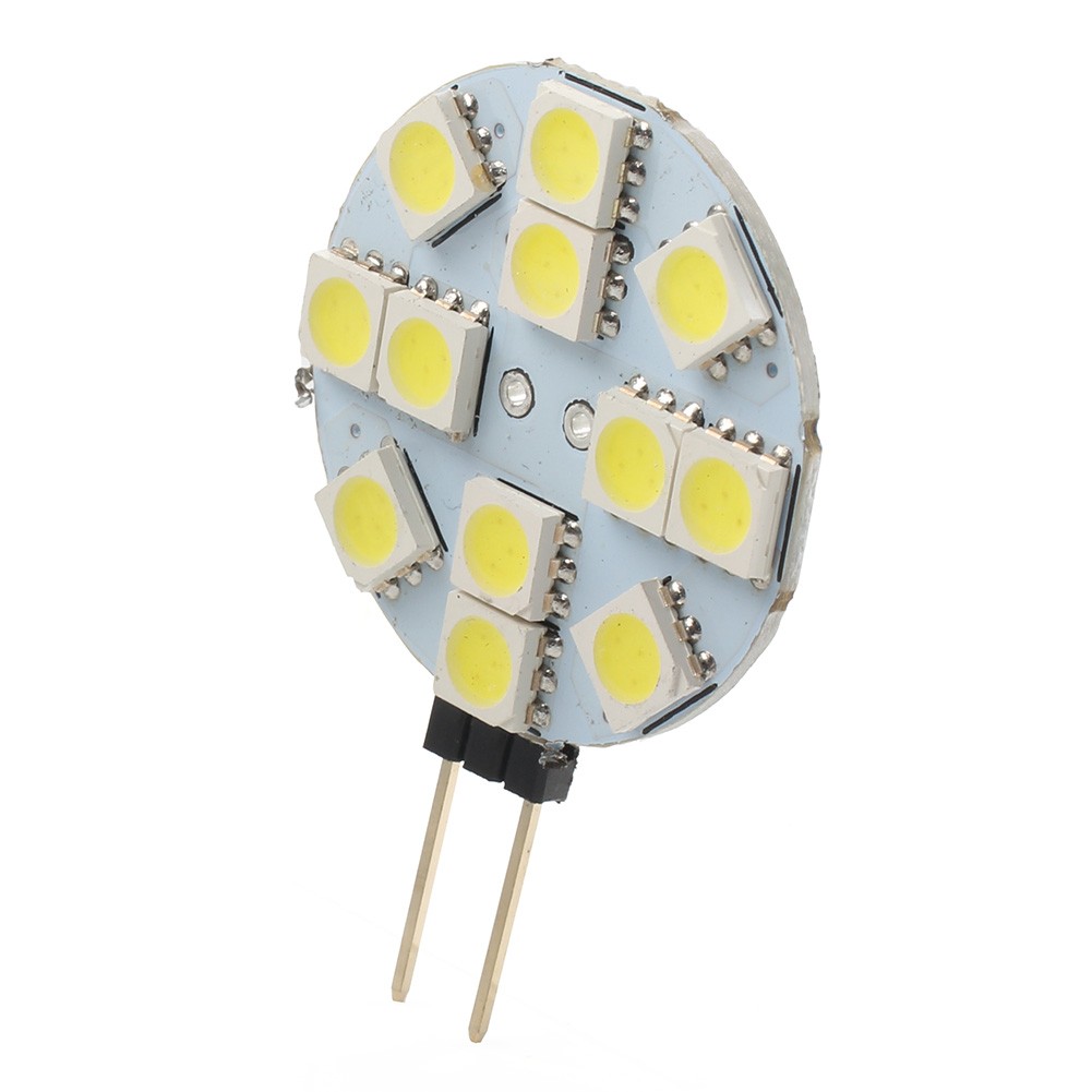 Indoor Car RV Landscape G4 Socket 5050 SMD 12 Bulb Lamp Round Bulb