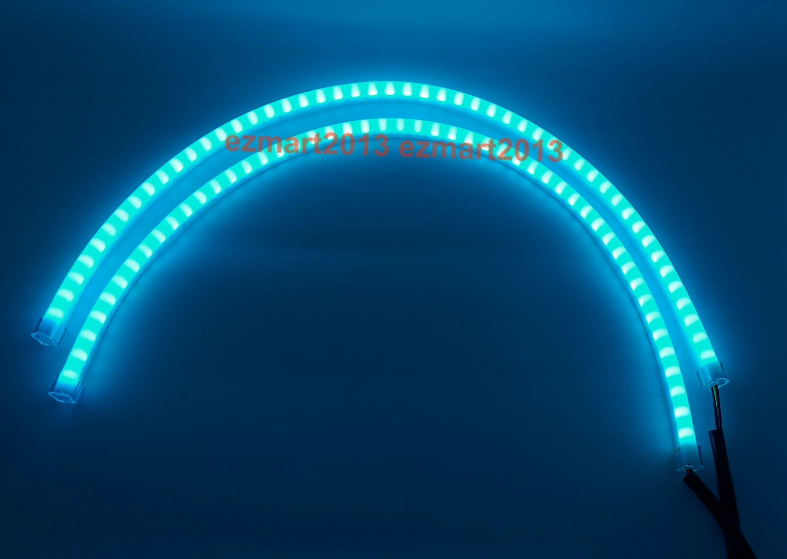 2*60cm LED strip Dream color Chasing RGB Flash Turn Signal Flow series DRL BT
