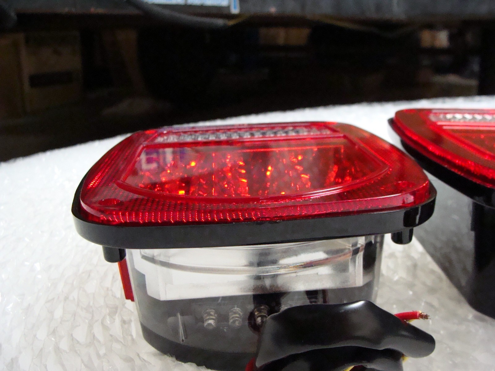 For Jeep CJ YJ TJ LED TAIL LIGHTS TRAILER RUBICON OFF ROAD LIFETIME WARR