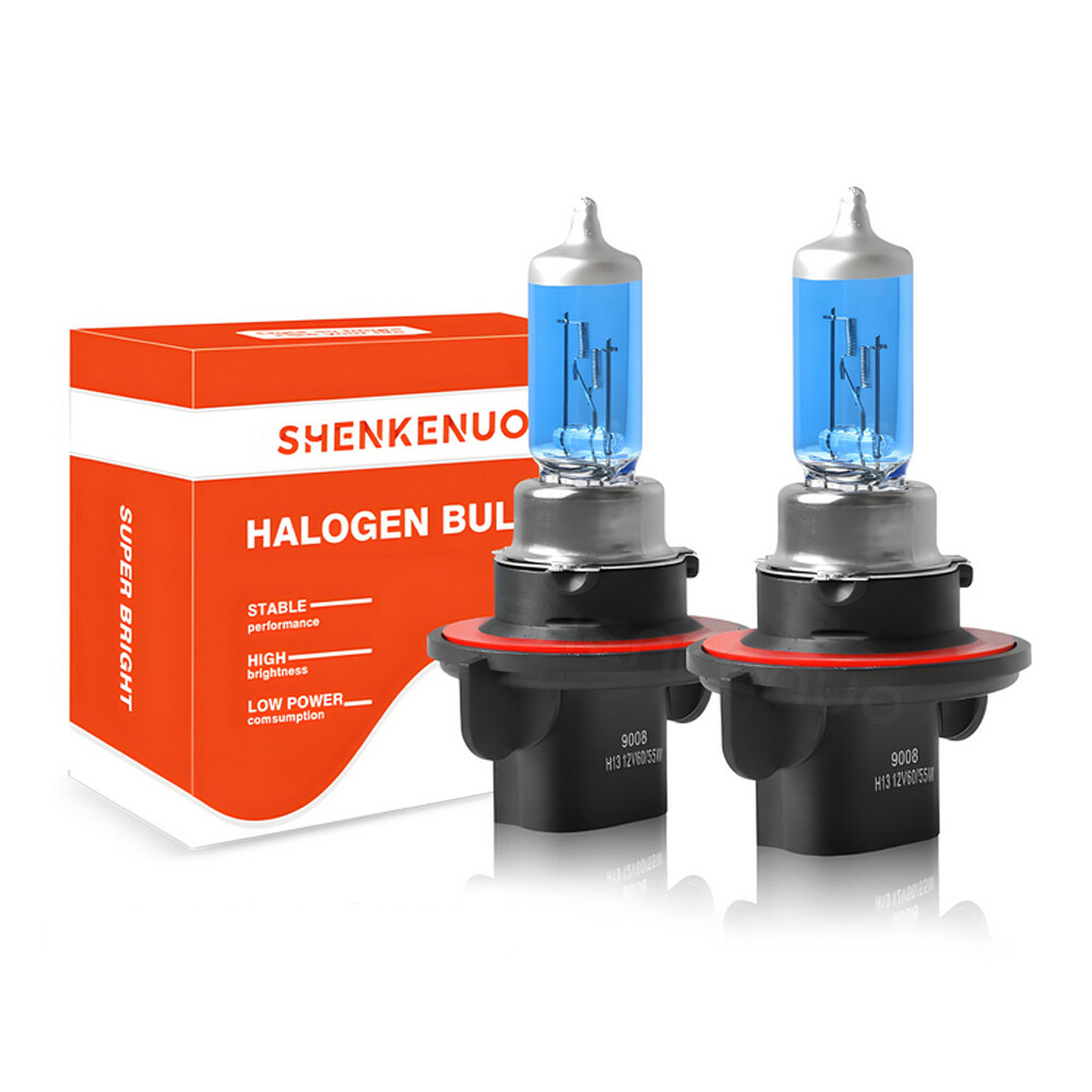 H13/9008 9145 Halogen Headlight Fog Light Bulbs 4200K for Chevy HHR 2006-2011