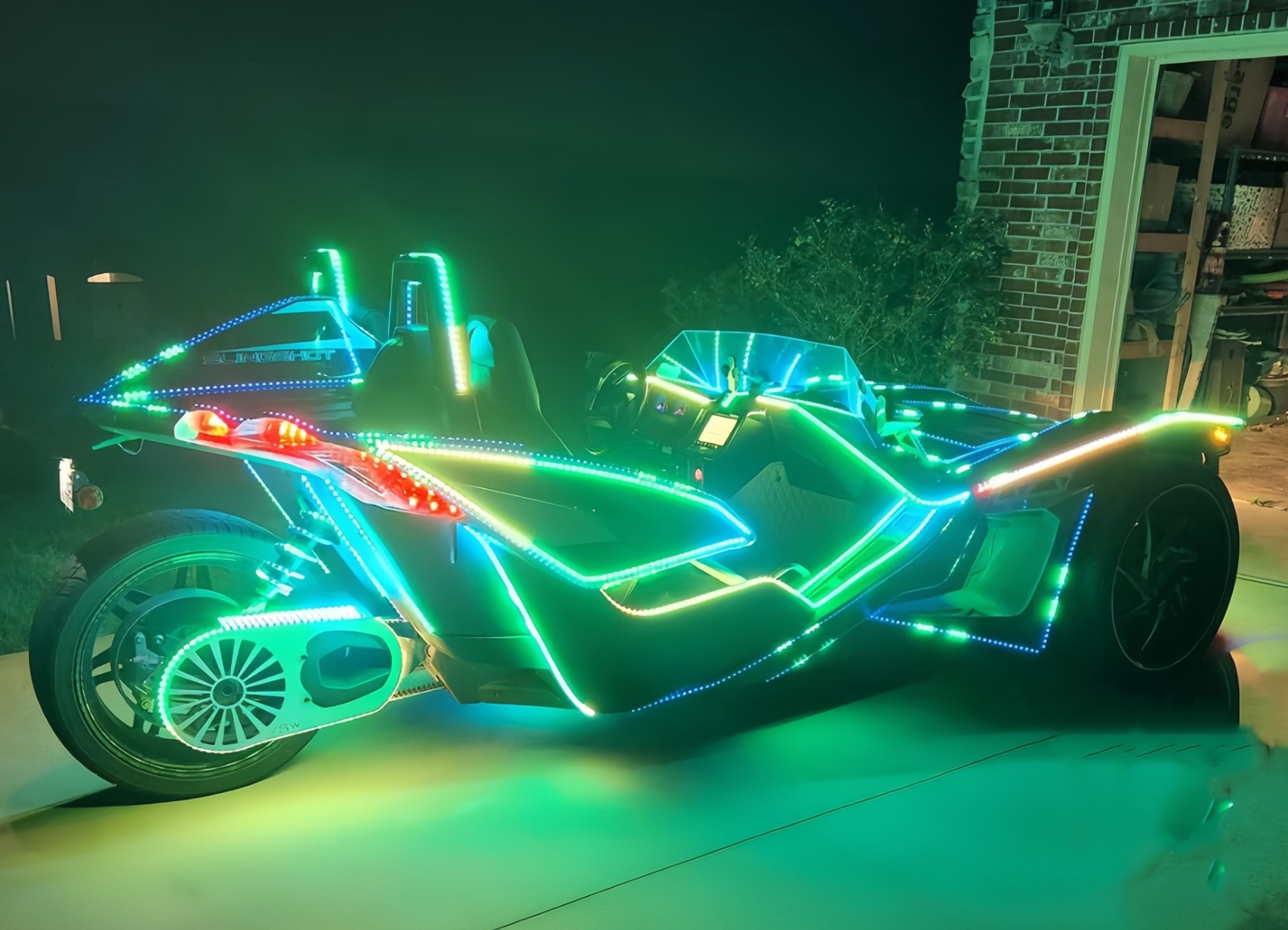 Smoked Full Tinted Black PCB Strips Dream Color CHASING 4FT 6.5FT 16.5FT Lights