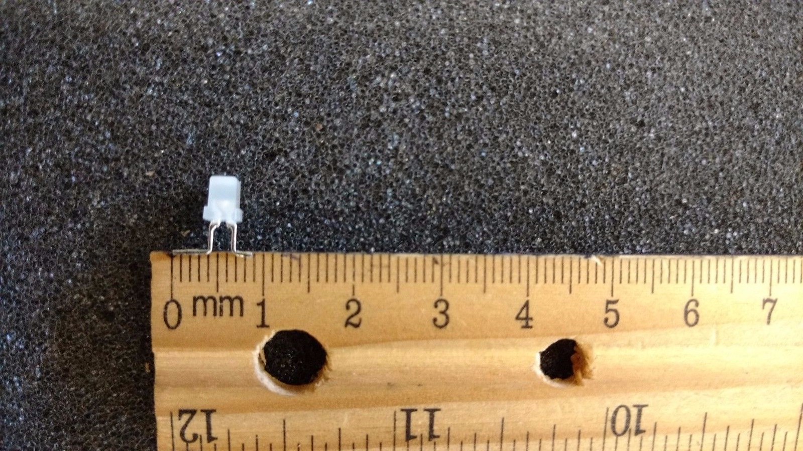 Warm White 3mm 12v LED Cubes for GM Dash Bulbs Switches Built In Resistor 50 Qty