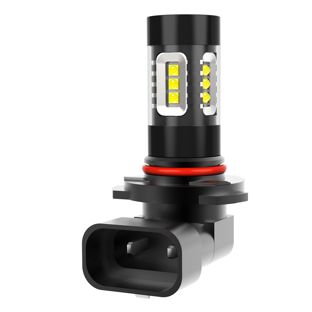 AUXITO Pair LED Fog Light Kit H10 9145 9140 Bulb Super Bright 6500K White 3600LM