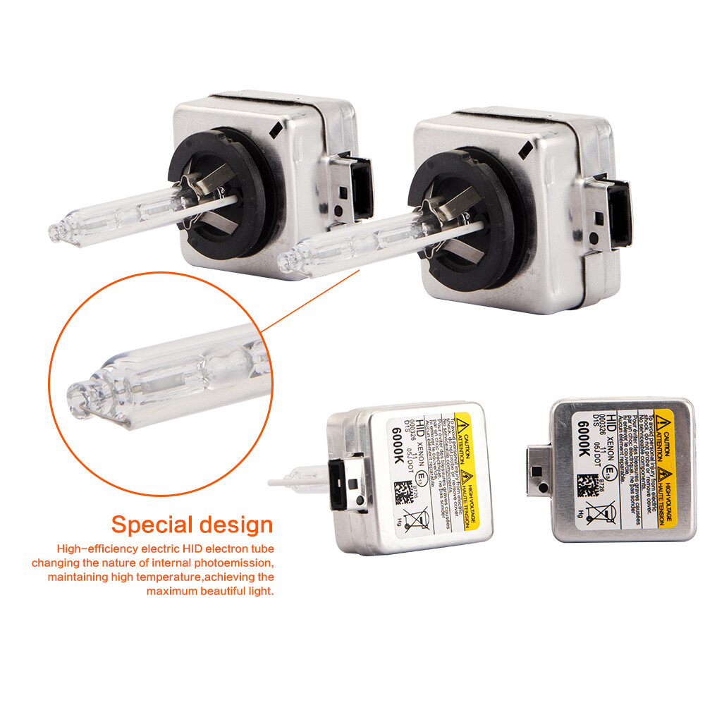 2Pcs D1C/D1R/D1S HID Xenon Headlight 35W OEM Replacement 85410 Light Lamp Bulbs