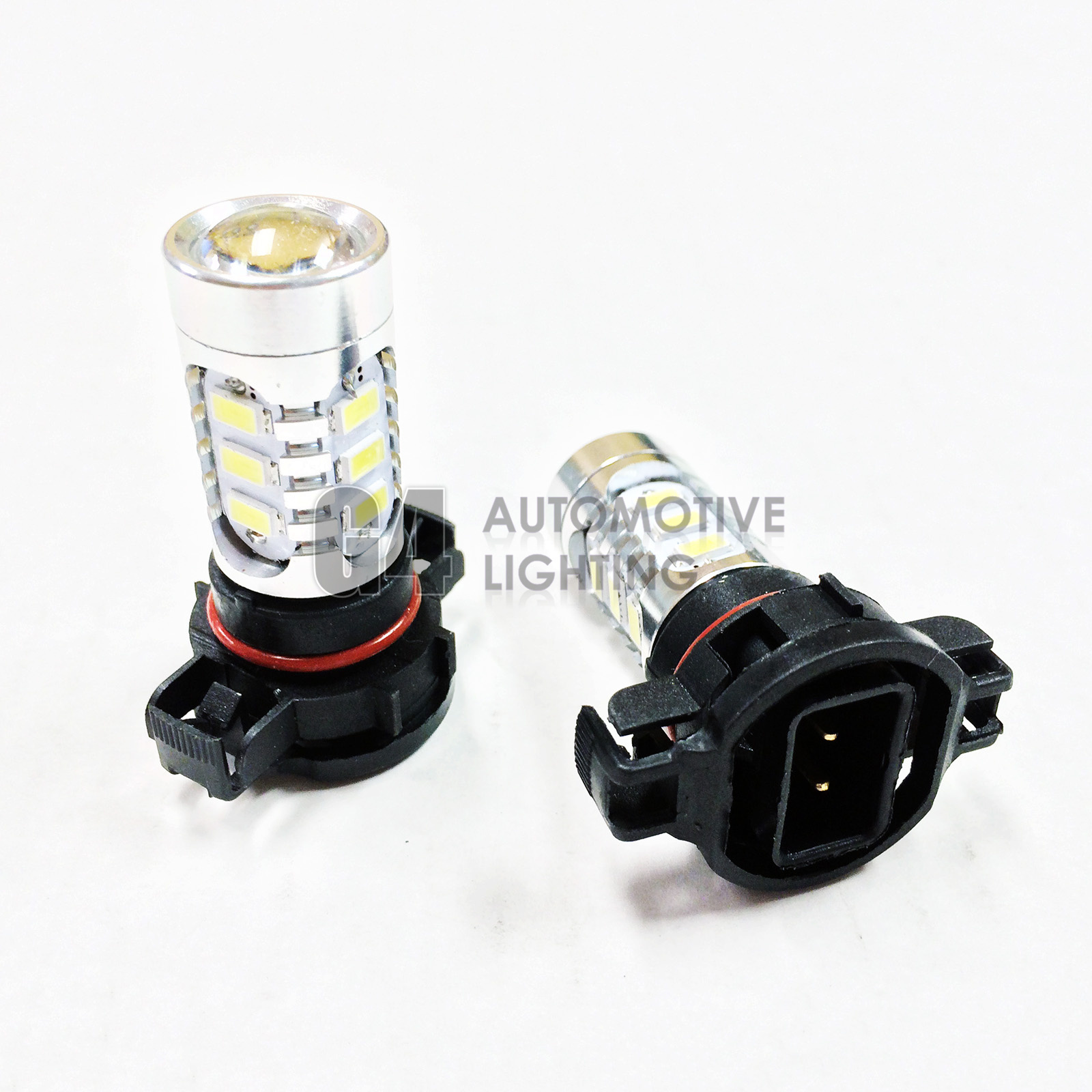 2x H16 5202 LED Bulbs High Power DRL SMD 5730 Fog Light Projector Bulb Pink