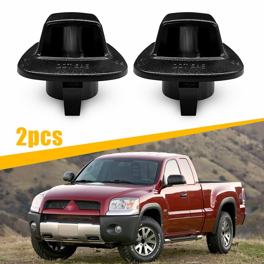 2x Rear License Plate Light Cover for 1997-2010 Dodge Dakota 2011 RAM Dakota USA