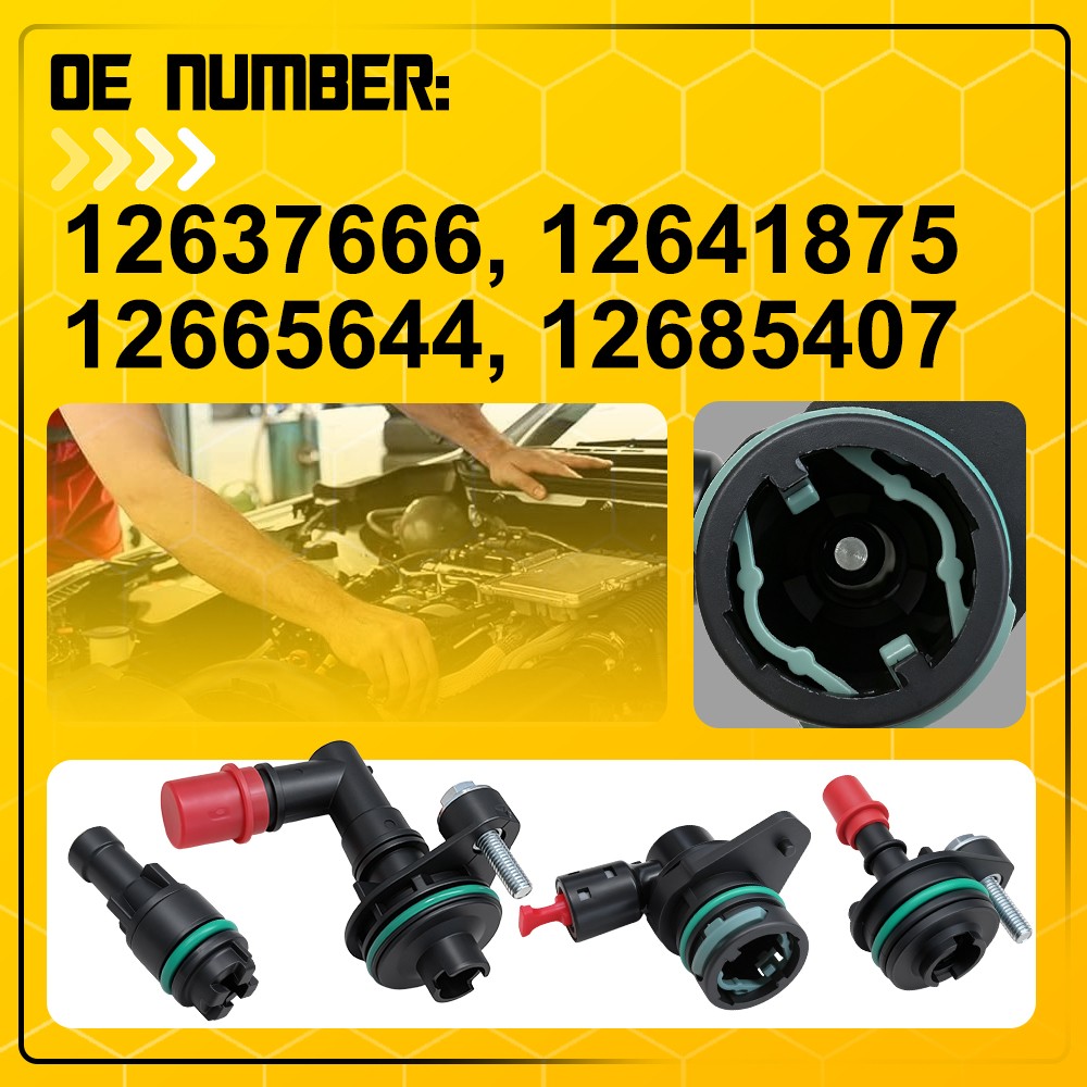 4-40x Fit Chevrolet Malibu Cadillac ATS Positive Crankcase Ventilation PCV Valve
