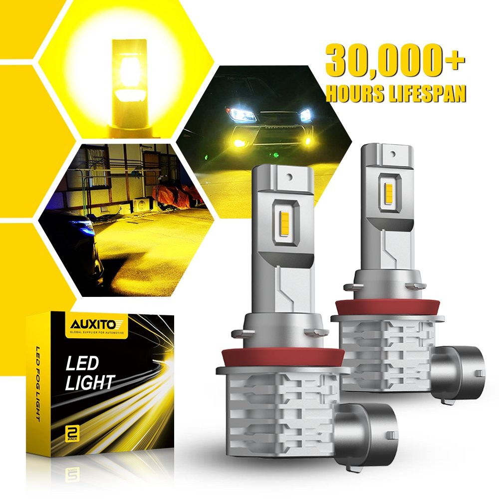 AUXITO White/Yellow H11 H8 H9 LED Fog Light Daytime running light Headlight New