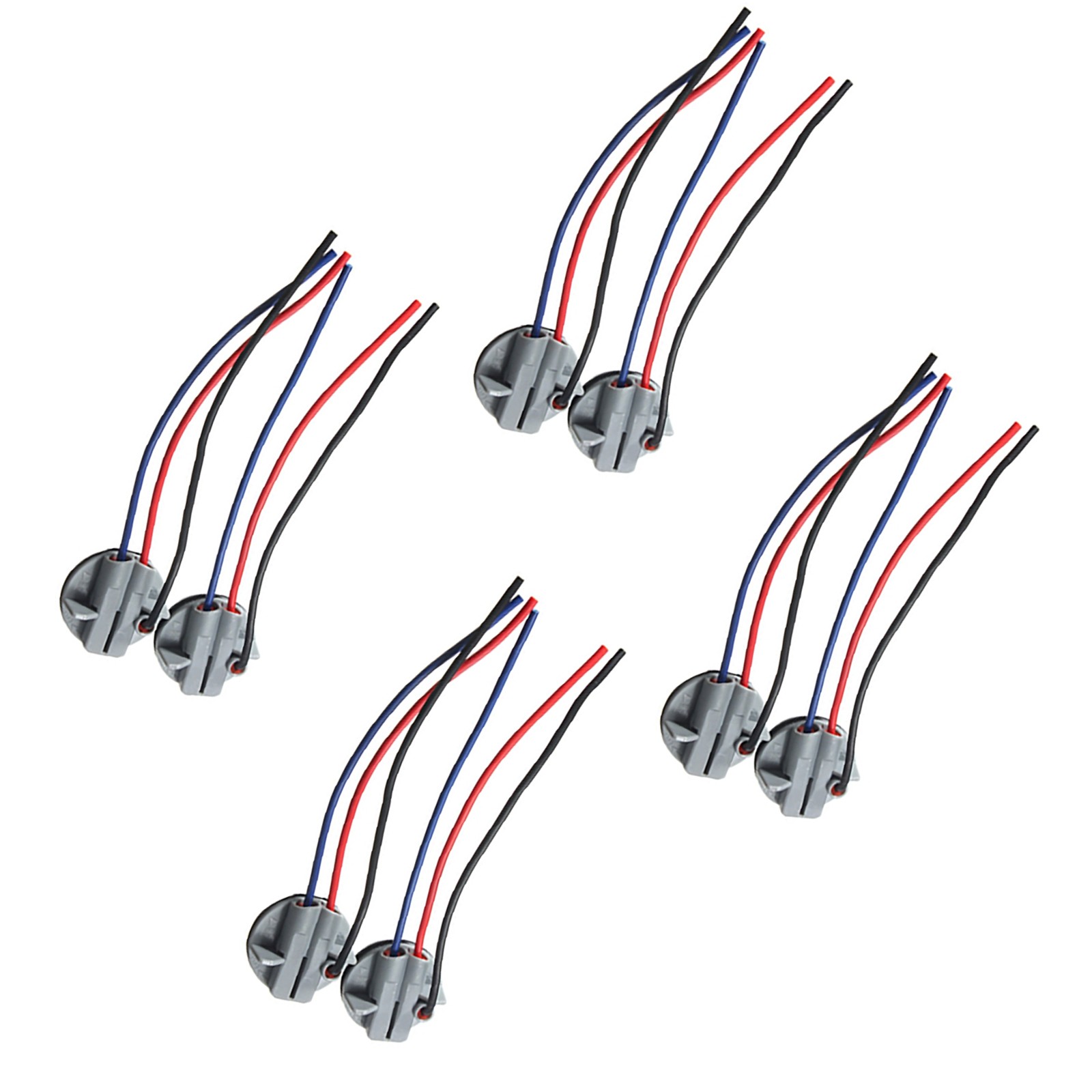 2/4/8Pcs 1157 2057 2357 Bulb Socket BAY15D P21/5W Lamp Holder Adapter Base Plug