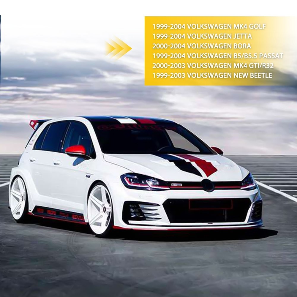 1/2Set Smoke Lens Marker Side LED Light Lamp For Housings 1999-2004 Volkswagen M