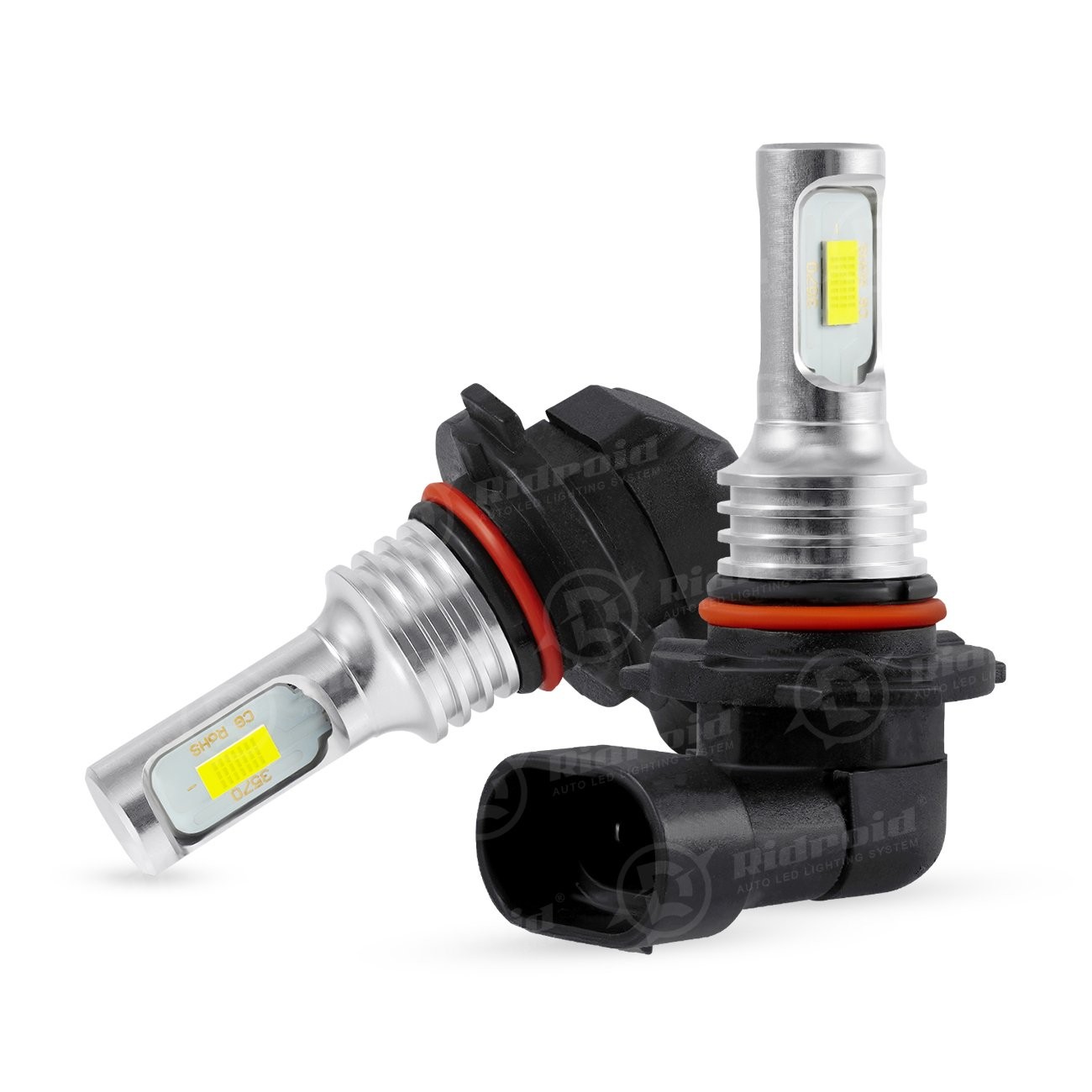 H11 9005 LED Headlight KIT Combo Bulbs 8000K High&Low Beam Super Bright Ice Blue
