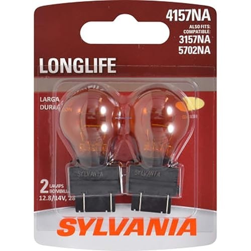 Amber Turn Signal Bulb 2 Pack 12V 28 54W T4 Long Life Parking Side Marker Light
