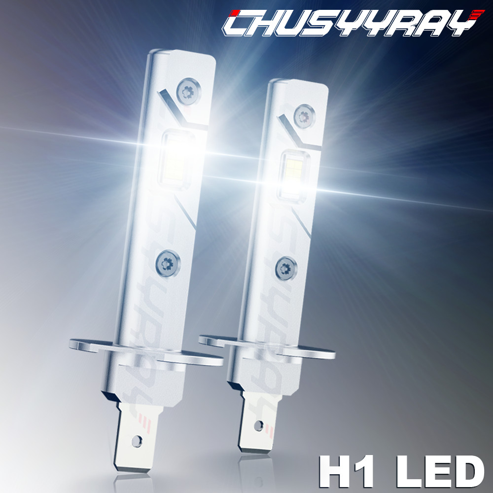 2X H1 LED Headlight Light Kit 200W 16000LM Globe Bulbs Beam White Replace
