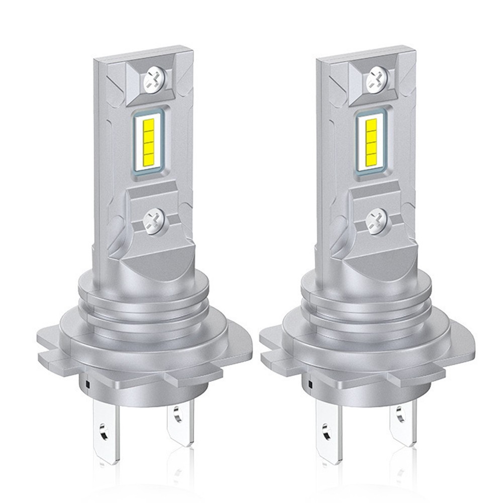 Aviation Aluminum H7 LED Headlight Bulbs with 4000LM Bright White Light