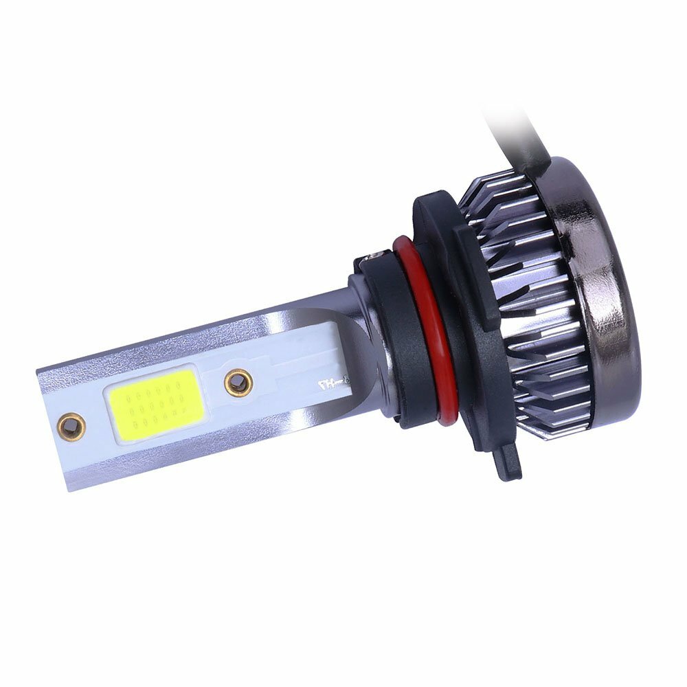 2PCS Mini 9005 HB3 LED Headlight Bulbs 120W 12000LM High Low Beam 6000K White