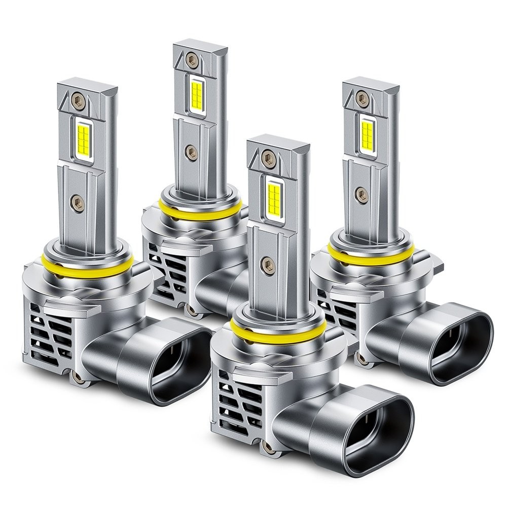 AUXITO 9005 9006 LED Headlight Bulb Conversion High Low Bright White 9005+9006 R