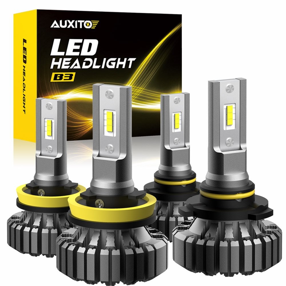 2set 9005 HB3 H11 LED Headlight Bulb for 2009-2017 Dodge Ram 1500 2500 3500 4500