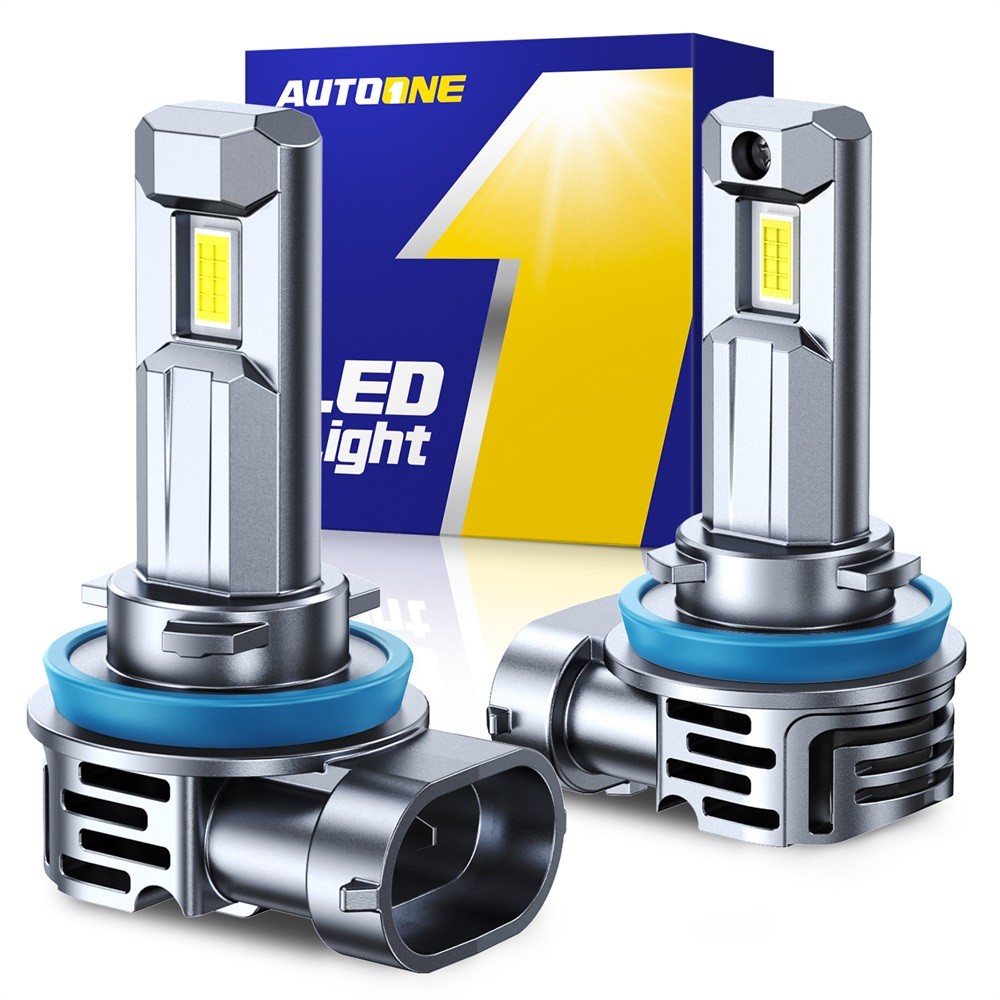 AUXITO H11 LED Headlight Kit Low Beam Bulb Super Bright 6500K HID White 40000LM