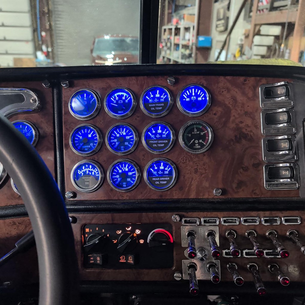4X LED Dashboard Instrument Panel Dash Light for 86-07 Peterbilt 379 86-88 359