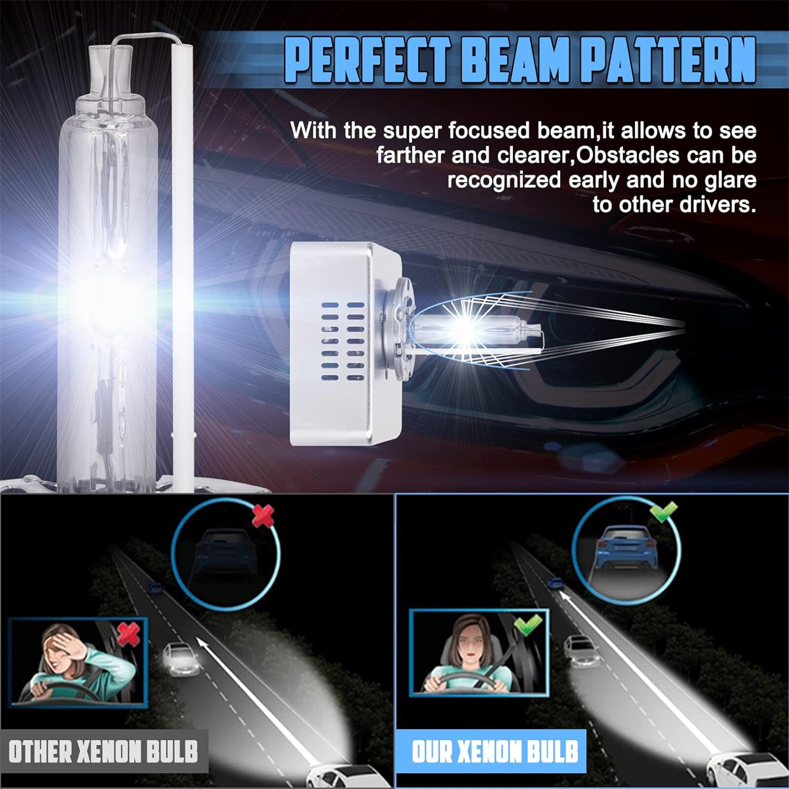 D5S/D5C/D5R HID Xenon LED Headlight Bulb For Chevrolet Silverado 2500 HD 2018