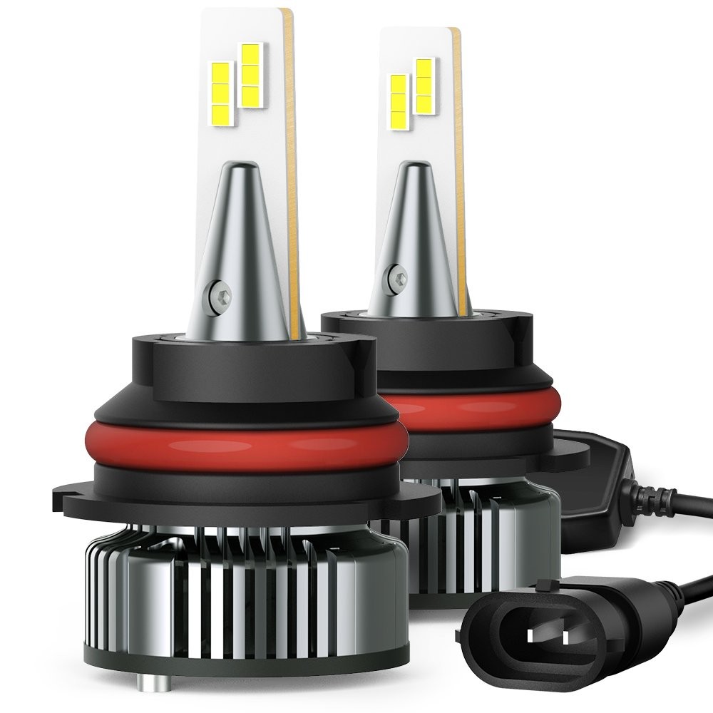 LED Headlight Bulbs Conversion Kit 9007 High Low Beam 6500K Clear White Bulb Y13